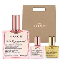 „Nuxe Will Prodigy“ daugiažiedis aliejus 100 ml + 10 ml + sausasis aliejus 10 ml, 1 rinkinys beige