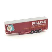 Oxford Leprika 1/76 POLLOCK Priekaba lietas metalas OXF502701RE korėjietiškas žaislas brown