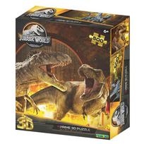 Prime3D Jurassic World T-Rex prieš Giganotozaurą 500 dalių 3D dėlionė