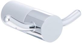 SANEI rankšluosčių laikiklis su W88053 kabliuku, lentynėle ir kt., varžtai, sidabrinis, white