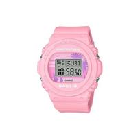 CASIO Moteriškas BABY-G Pilkas Laikrodis BGD-570BC-4 BGD-570BC-4 Pink Watch Dial pink