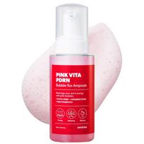 [Praleista] Rožinis Vita PDRN putojantis ampulės serumo toniko kaukės pakuotė, 90ml white
