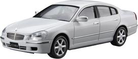 Aoshima Bunka Kyozai The Model Car Series 125 Nissan F50 2003 Modelis Plastikinis Modelio Rinkinys Co., Ltd. 1/24 Ne. Cima/Prezidentas gray