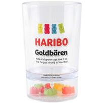 Haribo auksinis meškiukas, skaidrus puodelis 200 ml, užrašai, 1 vnt., Populiarios Korėjos tėvystės prekės red