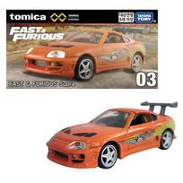 Tomica T-ARTS Korėja Premium Unlimited Figūrėlė 03 Greiti ir įsiutę Toyota Supra beige