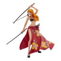 ONE PIECE žurnalas FIGŪRĖLĖ svajonių kūrinys trijų kardų stilius NAMI One Piece trijų kardų stiliaus Nami figūrėlė brown