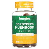 Fungies, Cordyceps mushroom gummies, mango & pineapple, pectin gummies 60 pieces