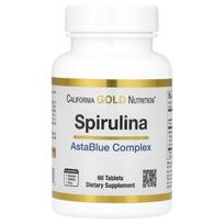 Spirulina, Organic Astablue Complex Blend, 60 Tablets