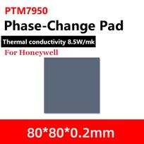 „Honeywell- PTM7950 Thermal Pad 8,5 W/mk“ fazės keitimo silikono padėklas nešiojamojo kompiuterio procesoriaus GPU šilumai laidžios pastos aušinimo tepalo padėklai