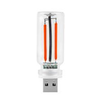 ENN LLC USB automobilio salono apšvietimas Automobilio priedai (Raudona) raudona