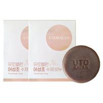 Uto Balance Houttuynia cordata handmade soap, 100g, 2 units beige