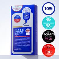 MEDIHEAL The NMF Ampulės Kaukė Originali 10 vnt. blue