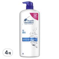 Head & Shoulders Deep Clean Shampoo Large Capacity, 1.2L, 4 pcs. white