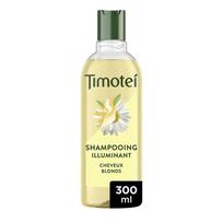 TIMOTEI Šviesinantis šampūnas 300ml 4 vnt. pakuotė Ramunėlių ekstraktas Be silikono Šviesinantis šampūnas šviesiems plaukams beige