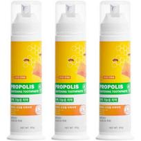 Dr. Road Propolis Bad Breath Tartar Care Whitening Toothpaste, 100g, 3 units yellow
