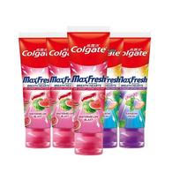 Colgate Dopamine gaivaus kvapo dantų pasta, kelių skonių pakuotė red