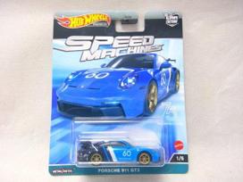 Unopened Hot Wheels Premium PORSCHE 911 GT3 Porsche SPEED MACHINES Car Culture (SQ2346) blue