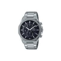 Casio Edifice Series Luxury Limited Multifunction Ultra-Thin Waterproof Octagonal Solar Quartz Movement Stainless Steel Strap EFS-S570YD-1A Black Dial black
