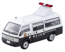 Tomytec Tomica Limited Vintage Neo Scale Mazda Bongo Brawny Van with Directional Metropolitan Police Finished Model 1/64 LV-N309a Sign, Department, gray