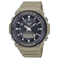 CASIO G SHOCK Saulės energija varomas Kvarcinis Mechanizmas Dervos Dirželis Laikrodis Vyriški Laikrodžiai Juodas Ciferblatas AQS820W-5AV Black Dial black