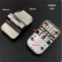 Hydraulic Soft-Close Restroom Partition Hinge
