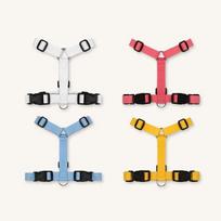 This Dog What Cat Dog Chest Strap Dog H Type Harness, Yellow white