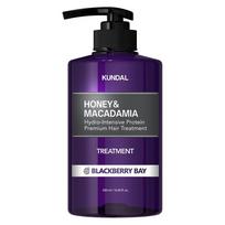 Kundal Honey & Macadamia Hair Treatment Blackberry Bay Fragrance, 500ml, 1 unit gray