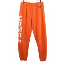HERON PRESTON Sweat pants L Orange Men's Used orange