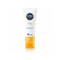 Nivea Sun Sensitive Face Sun Cream, 50ml, 1 unit white