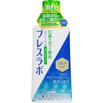 Daiichi Sankyo Healthcare Breath Lab Burnos skalavimo skystis Multi Care Double Mint 450ml (Kvazi-narkotikas) Blogas kvapas Prevencija Po kasdienio valymo šepetėliu, laikykite atitinkamą