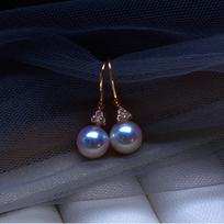 JMXD-Women's Fashion Accessories: Fine Synthetic Pearl Earrings, Earrings, Earrings, Ear Hooks, Gold Plated Stud Earrings black
