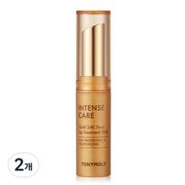 Tony Moly Intense Care Gold 24K Snail Treatment Stick Lip Balm, 3.5g, 2 pieces beige