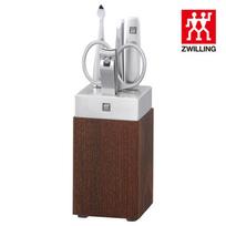 [Zwilling] Henkel TWINOX Nail Care 6-piece Station Wood Red (HK97345-600) white