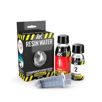AK Interactive Dioramas Resin Water 2 Comp. Epoxy 180mL