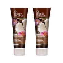 Desert Essence Coconut kondicionierius, 237ml, 2 vnt brown