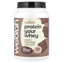 Wellah, Protein Your Whey, whey protein isolate, milk chocolate, 852 g (1.9 lb)