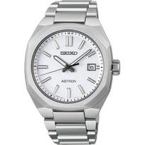 Seiko Vyriškas SBXY081 (ASTRON NEXTER saulės radijo bangomis valdoma vyriška metalinė juosta) Apvalus laikrodis sidabrinis