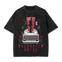 Dont Write Alan Wake 2 T Shirt Summer Streetwear T Shirts 2024 Casual Hip Hop Tee Shirt For Male Shortsleeved Print Top Tees S black
