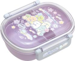 Sumikko Gurashi Lunch Market Fluffy Tight Lunch Box KA08802 Purple San-X violetinė