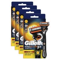 Gillette ProGlide Power Razor, pack of 4 black