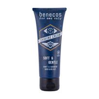 Benecos vyriškas skutimosi kremas 75ml, 1 vnt. blue