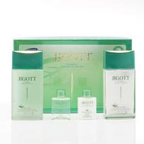 Jigott E-Coat Men's Cosmetics Wellbeing Green Tea Extract 2-piece Set beige