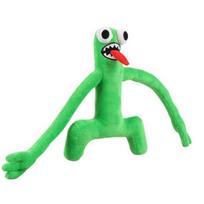 Roblox Rainbow Friends lėlė mėlyna violetinė žalia oranžinė rožinė raudona geltona, 23 cm, populiarūs žaislai korėjiečių vaikams green