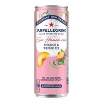 San Pellegrino Persikų ir Baltosios Arbatos 330ml 1 skardinė white