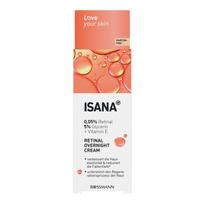 Isana Retinolio naktinis kremas 50ml beige
