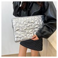 New Solid Color Laptop Case Pleats Design Star-Shaped Tablet Case Protective Lightweight Laptop Sleeve School 11 inches sidabras