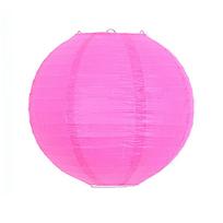 Namų dekoras Apvalūs popieriniai žibintai Popierinė lempučių rutulio pakabinami žibintai Vidurio rudens šventiniai žibintai rose red-40cm