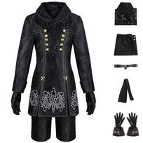 Nier Automata Cosplay Costume 9s Outfit For Gaming And Anime Fans XXXL black
