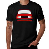 Lada Vaz 2104 2105 2107 Nova Riva Red Color Tshirt Outdoor Working Tshirt XL black