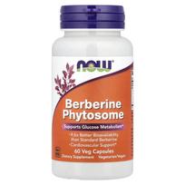 NOW Foods Berberine Phytosome, Veggie Capsules 60 Tablets (550mg per capsule)